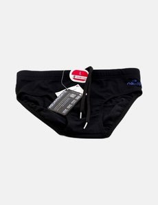 Slip De Bain Nabaiji - Noir - Taille S Femme - Occasion Très Bon État