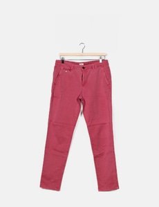 Pantaloni da tuta stampati con fondo stretto - Blu navy - Donna