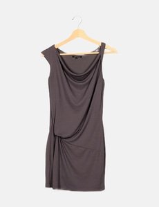 Robe Noire Et Blanche River Island - Taille 14 - Occasion Très Bon état