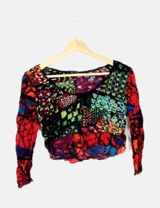 Top T-Shirt Mado Et Les Autres - Taille 3/44 - Bleu - Occasion Très Bon État