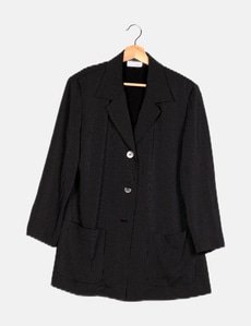 Blazer Femme Gerry Weber à Rayures - Taille 42/XL - Noir - En Polyester - Occasion Très Bon état