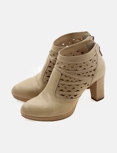 Bottines en cuir pour femme artisanales fabriqué en Italie