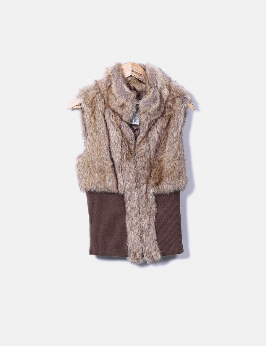 chaleco de punto stradivarius