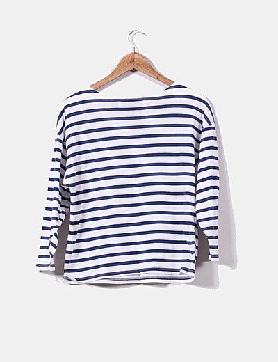 camiseta marinera mujer zara