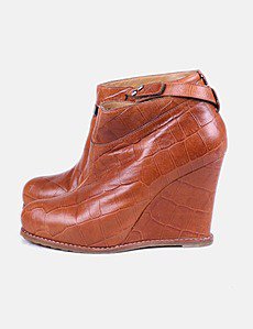 Botines Adolfo dominguez Marrón talla 39 EU de en Cuero - 14436115
