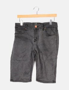 Pantalones Cortos Imitación Piel ICHI Ihacello SHO - Shorts De