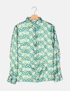 Chemisier Coton Femme Manche Longue