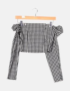 Top Jennyfer Taille 38 / M Blanc - Occasion En Très Bon état