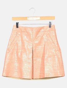 Sfera Falda rosa efecto cocodrilo