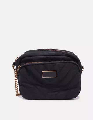 Lefties Bolso negro acolchado