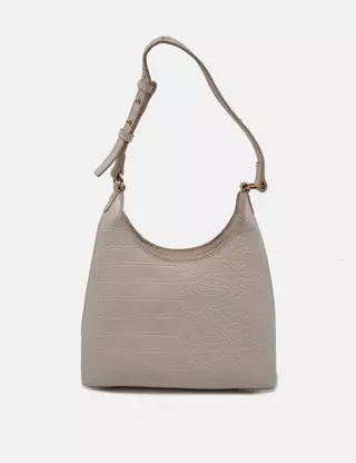 Mango Bolso blanco básico