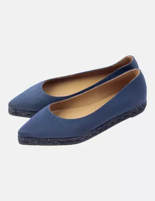 Castañer Zapato básico azul marino
