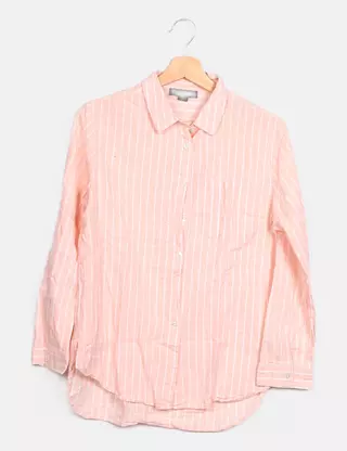 Primark Camisa rosa rayas