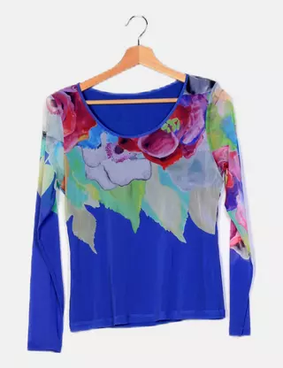 Top tunique 100 % soie noir DIDIER PARAKIAN taille 38