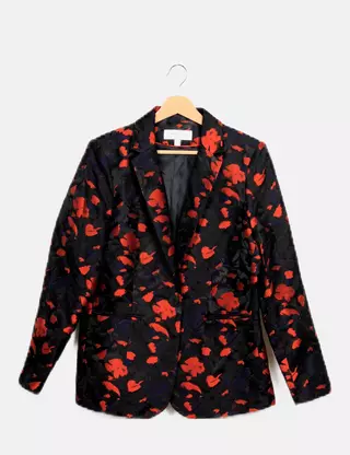 Veste occasion UN JOUR AILLEURS 44 Violet - Vêtement de marque – Once Again