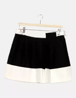 Mini-jupe Ted Baker Taille 29, Longueur 12 Pouces - Noir Délavé Denim, Occasion Très Bon état