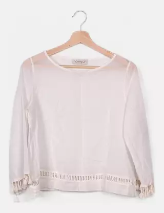 Tunique Blouse KOSMIKA Multicouleur - Taille L/40, Manches Longues, Viscose Soie - Occasion Très Bon état