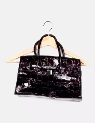 Sac à main en cuir Grand ame Marron Craie studio - Femme | Place des Tendances
